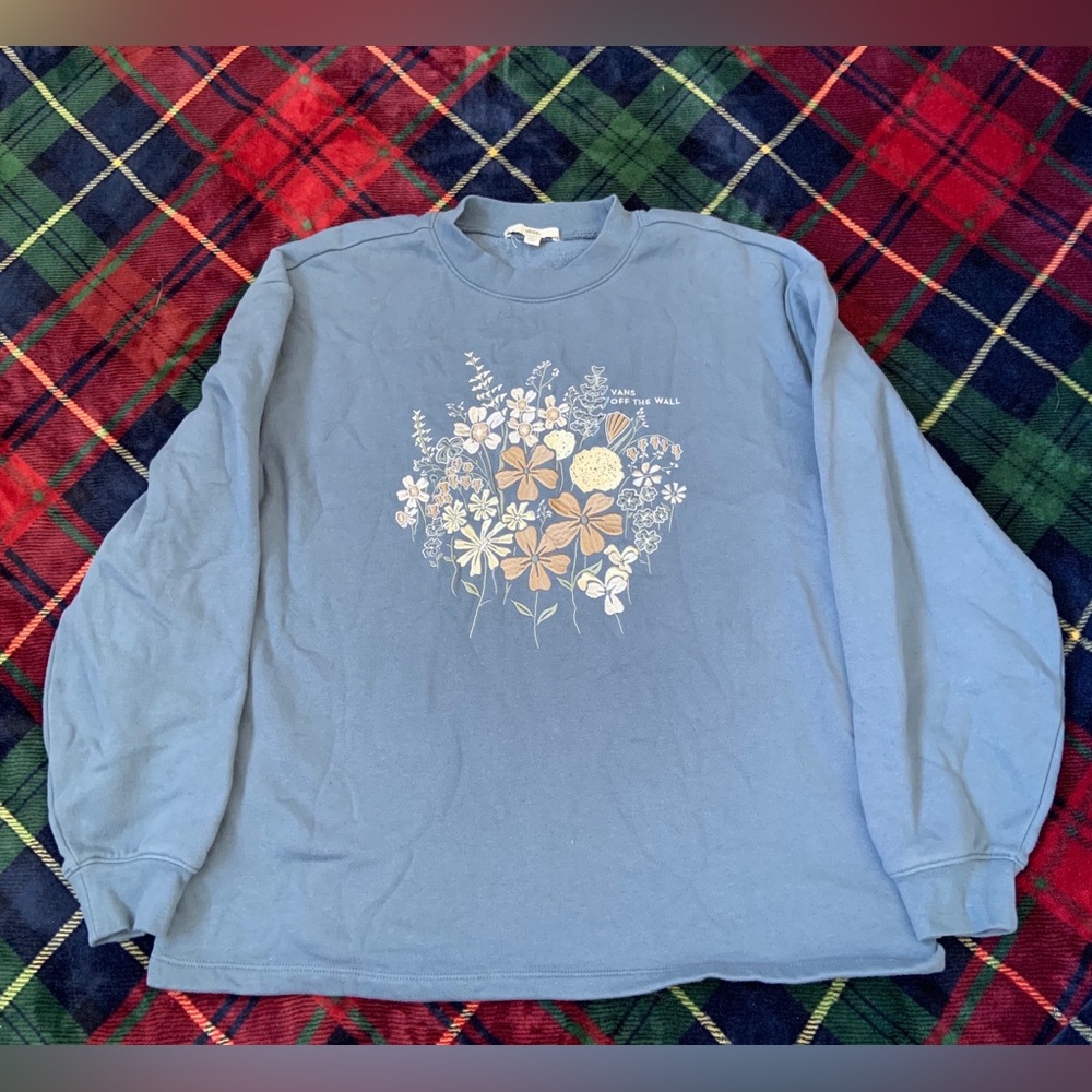 Vans Women’s Crew Neck Sweatshirt! Sz.M! Never Worn!